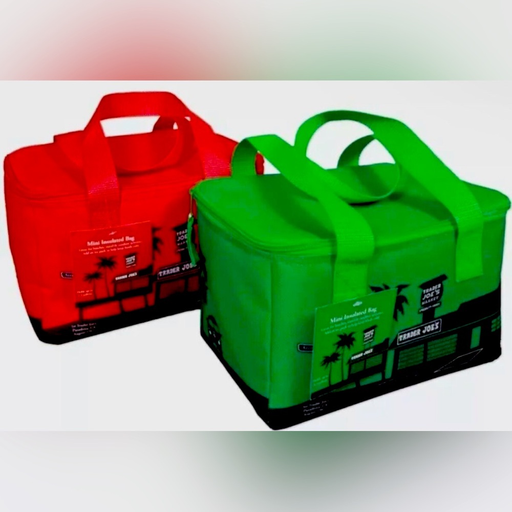 Mini insulated Trader Joe’s bags
